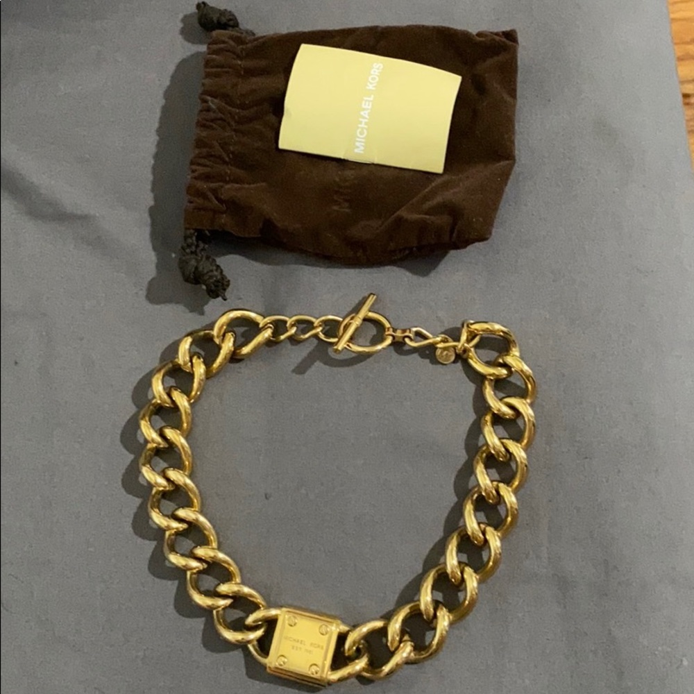 Michael kors choker necklace